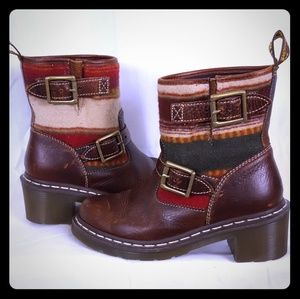 Dr. Martens Pendleton Biker AirWair Boots